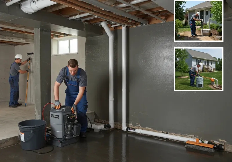 Basement Waterproofing and Flood Prevention process in Crossett, AR